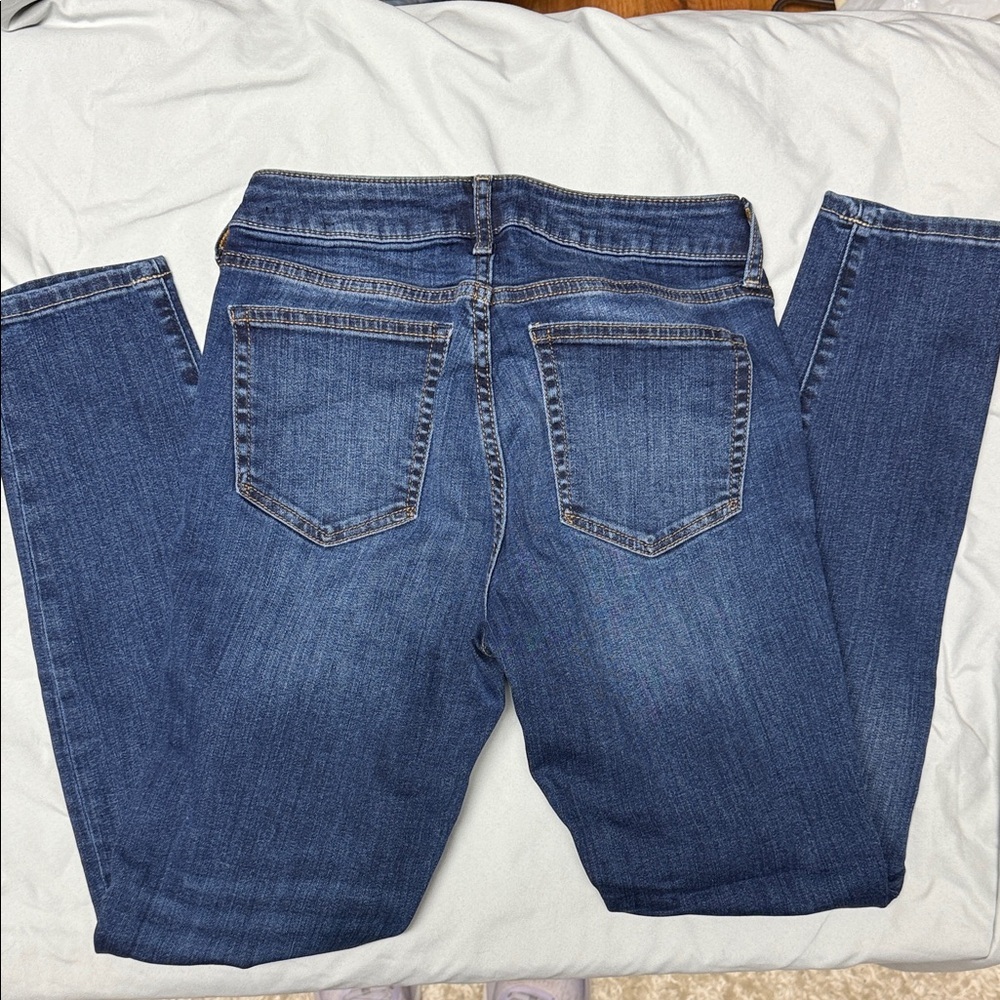 GAP Women's Denim Blue Curvy True Skinny Jeans - 26 - Picture 2 of 7